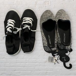 2 PAIRS of Ardene shoes, size 7